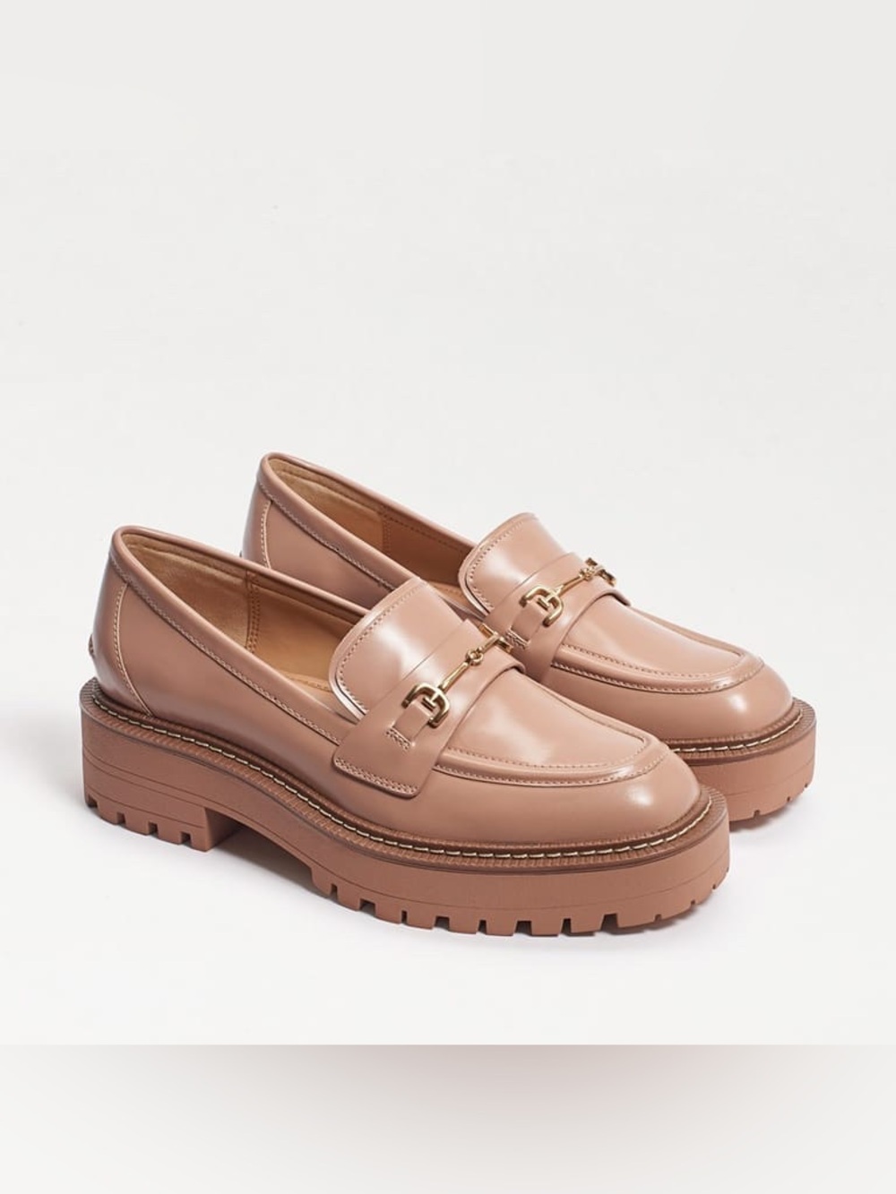 Sam Edelman Laurs Lug Sole Loafer in Blush
